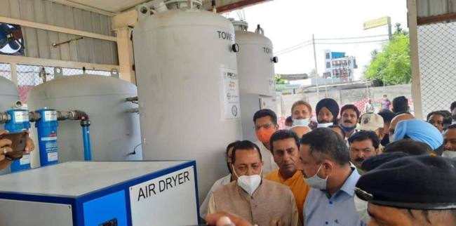 जीएमसी में एक और आक्सीजन प्लांट लगा, मरीजों को मिलेगी सुविधा