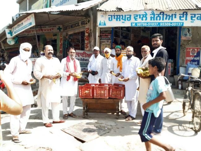 प्रधानमंत्री नरेंद्र मोदी का जन्मदिन मनाया