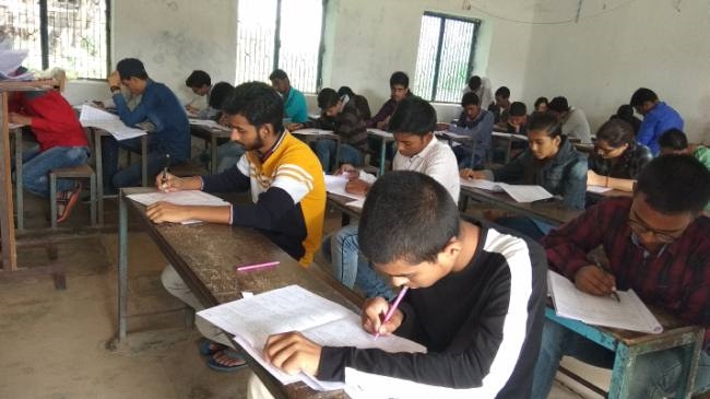 प्रतिभा खोज प्रतियोगिता परीक्षा में 398 परीक्षार्थी हुए शामिल