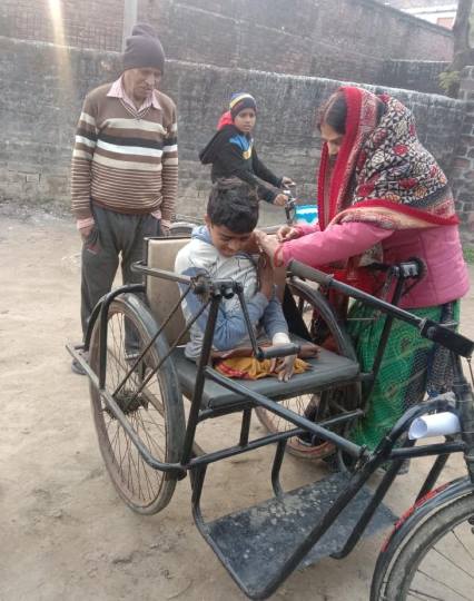 413 बूथों पर 18381 लोगों को लगाया गया टीका