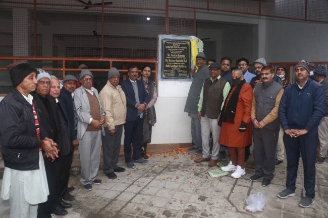 गोमाता की संभाल को बने हाल का उद्घाटन