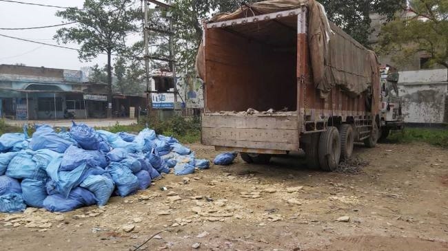 राजस्थान से पटना जा रही 20 लाख की अंग्रेजी शराब जब्त, चालक गिरफ्तार