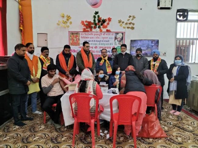 सुनाम में लगा कैंप, 377 लोगों ने लगवाई वैक्सीन