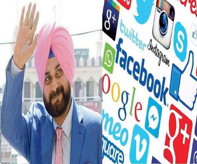 नवजोत सिंह सिद्धू इंटरनेट मीडिया पर प्रचार में सबसे आगे, सुनील दत्ती ने 2017 से नहीं डाली पोस्ट