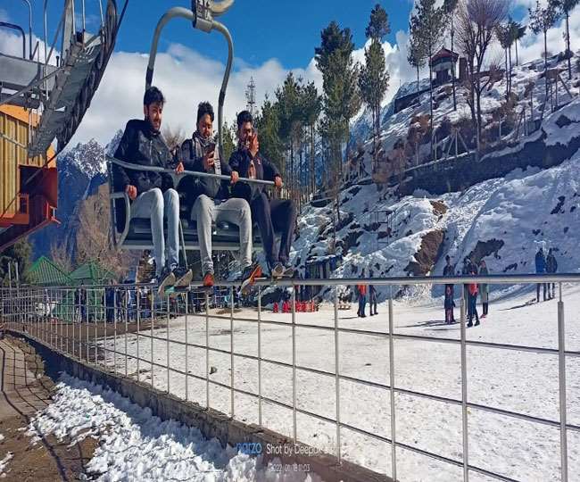 औली के लिए आठ दिन बाद फिर रोपवे का संचालन शुरू, अब पर्यटकों की मुश्किलें होंगी कम