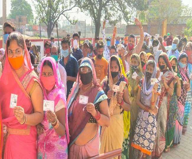 Lucknow Panchayat Election 2nd Phase Polling: लखीमपुर में रिकार्ड 63.40 फीसद, गोंडा में 58 व सुलतानपुर में 65 प्रतिशत मतदान
