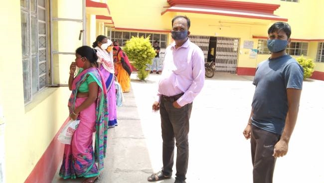 बेड़ो में 172 लोगों की हुई कोरोना जांच, पांच निकले पॉजिटिव