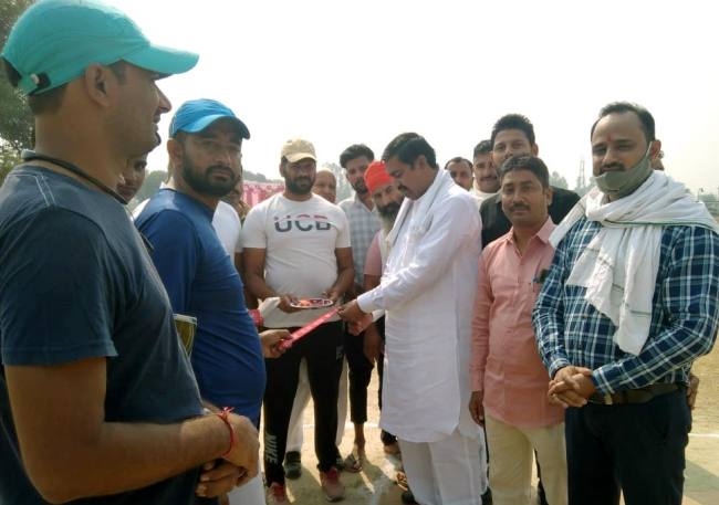राष्ट्रीय व अंतरराष्ट्रीय स्तर तक पहचान दिलाते हैं खेल : विक्रम राणा