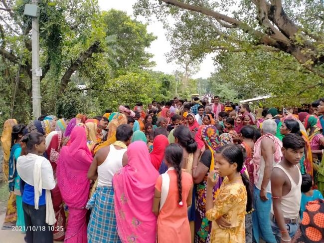 स्कार्पियो व बाइक की टक्कर में युवक की मौत