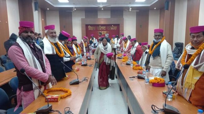 जिला परिषद उपाध्यक्ष की कुर्सी पर दूसरी बार बैठी ललिता झा