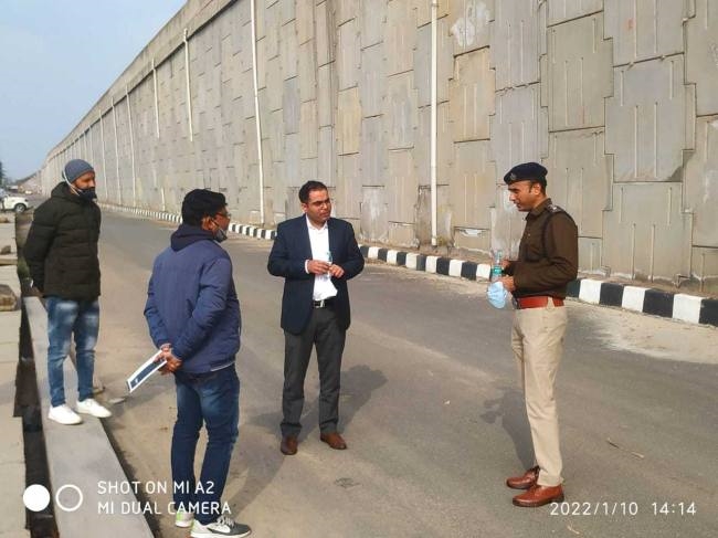 नए बाईपास पर ब्लैक स्पाट खत्म करने के लिए एनएचएआइ को रैंप बनाने के आदेश