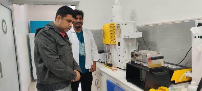 सीकरी फार्म हाउस पर मिट्टी की जांच करा सकेंगे किसान