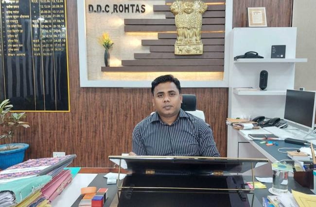 बेस्ट ईआरओ पुरस्कार के लिए डीडीसी शेखर आनंद चयनित