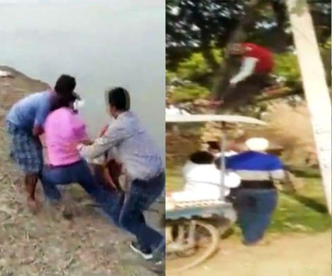 VIDEO: वैक्सीन लगवाने का डर : स्वास्थ्य विभाग की टीम को देख एक युवक पेड़ पर चढ़ा, दूसरे ने कर्मचारी को पटका