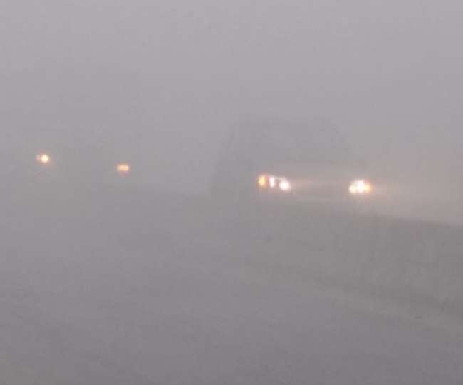 मेरठ में सुबह से ही घना कोहरा,अभी सताएगी शीतलहर, जानिए मौसम का हाल