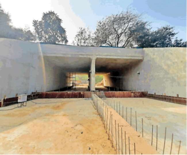 जंगपुरा आरआरटीएस स्टेशन के अंडरपास का निर्माण कार्य पूरा, पढ़िए किस दिन से फर्राटा भर सकेंगे वाहन