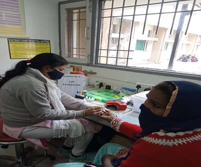 कैथल में कोरोना संक्रमण बढ़ा, नागरिक अस्पताल में घटी ओपीडी, देखें गायिनी वार्ड का हाल