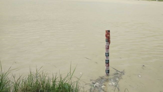 हरिद्वार व बिजनौर बैराज से दूसरे दिन भी छूटा पानी