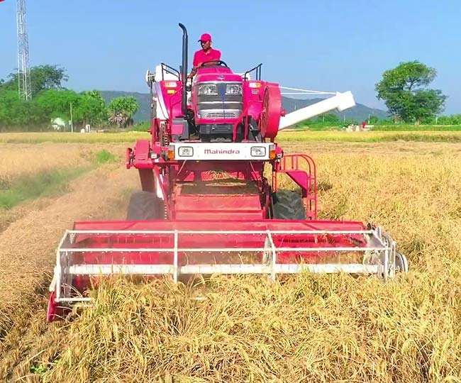 How did mechanization make harvesting threshing and storage