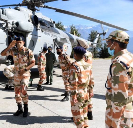 अग्रिम चौकियों का दौरा कर आइटीबीपी के डीजी एसएस देशवाल दिल्ली लौटे