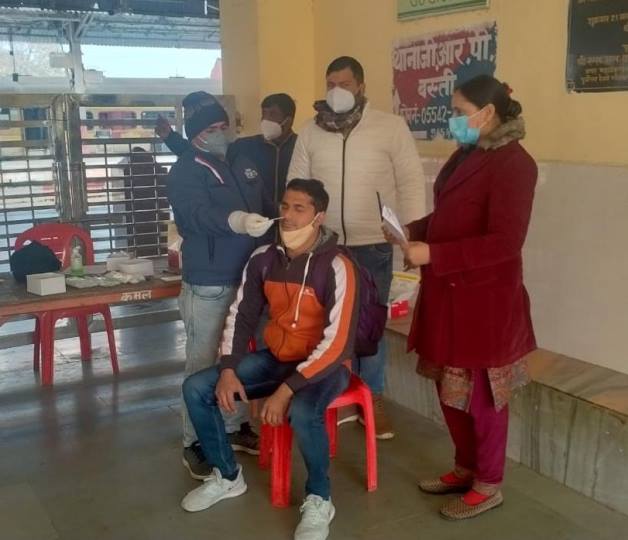 जिले में 80 लोग मिले कोरोना संक्रमित, 75 हुए स्वस्थ