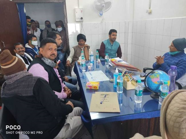 सारण के नगरा में सत्संग सम्मेलन के बाद निकाली शोभा यात्रा