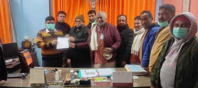 स्टेशन मोड़ पर कचरा डंप करने से सिवान के कांग्रेस नाराज
