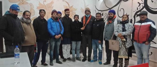 अमित जैन बने भाजपा व्यापार सेल टांडा के अध्यक्ष