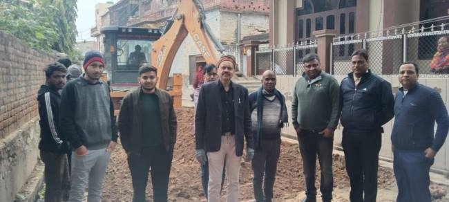 नगर पालिका ने रुके हुए कार्यों को किया प्रारंभ