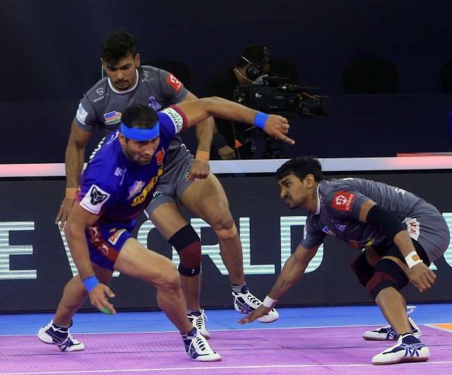 PKL-8 : दबंग दिल्ली को हराकर टाप-5 में पहुंचे हरियाणा स्टीलर्स