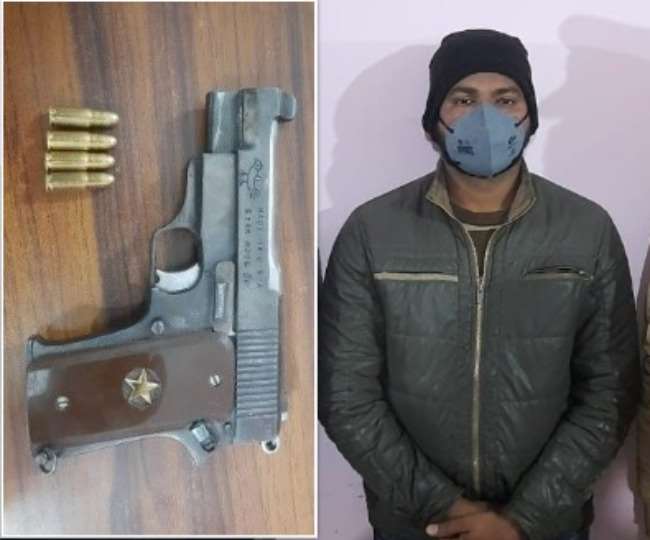 लखनऊ में पूर्व प्रधान पर फायरिंग कर भाग रहे बदमाश की कार पलटी, ग्रामीणों ने दबोचा