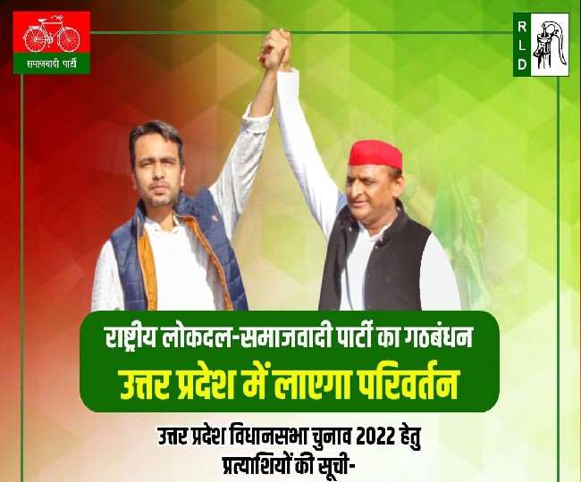 UP Chunav 2022: सपा और रालोद गठबंधन ने दो और प्रत्याशी किए घोषित, जानें किसे कहां से मिला टिकट
