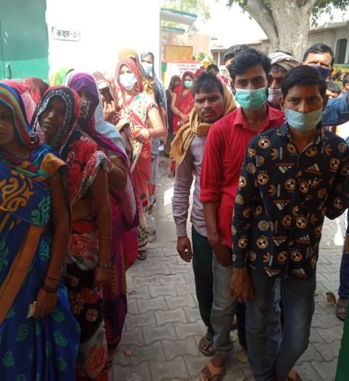 मतदान में निधौली कला अव्वल, जैथरा सबसे फिसड्डी