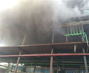 बद्दी की कैपटैब बाॅयोटेक कंपनी में भड़की भीषण आग, लाखों रुपये का नुकसान