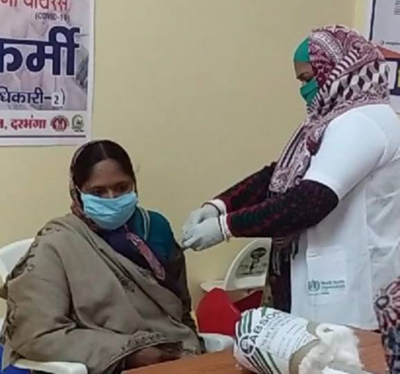 टीकाकरण के चौथे दिन 633 स्वास्थ्यकर्मियों को लगा टीका