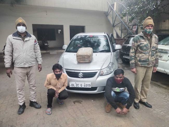 गाय को बेहोश कर काटने जा रहे दो आरोपित गिरफ्तार