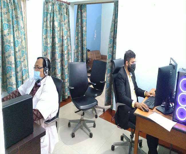 धनबाद में टेली मेडिसीन सेवा में प्रतिदिन 150 से अधिक लोगों को दिया जा रहा सलाह..