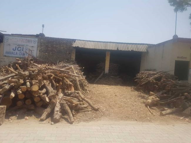 कोरोना संक्रमण से दम तोड़ने वालों के अंतिम संस्कार के लिए 10 टन लकड़ी की व्यवस्था