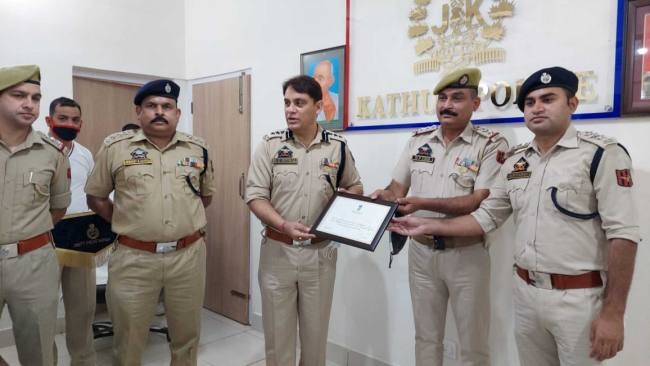 बिलावर पुलिस स्टेशन ने अपने उत्कृष्ट कार्याें से पुलिस को किया गौरवान्वित