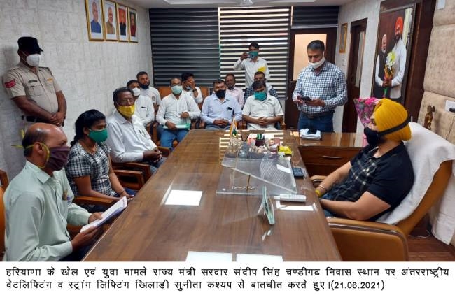 सरकार ने बढ़ाए हाथ, खेल मंत्री ने की सुनीता को पांच लाख रुपये की देने की घोषणा