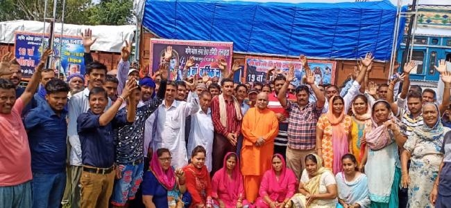 19वें वार्षिक मणिमहेश लंगर के लिए ट्रकों को रवाना किया