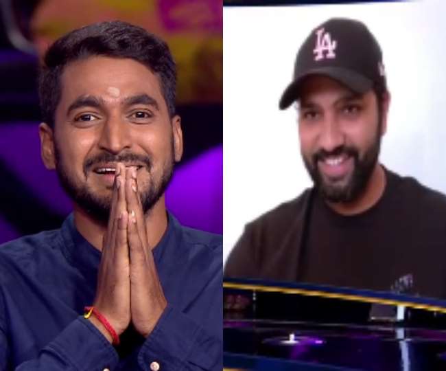 Kaun Banega Crorepati 13 के मंच पर रोहित शर्मा को देख भावुक हुए प्रांशु त्रिपाठी, कहा- 'भगवान से भी कोई बात कर सकता है...