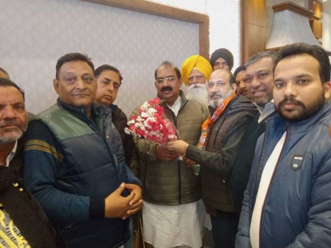 अश्वनी शर्मा से मिला भाजपा नेताओं का प्रतिनिधिमंडल