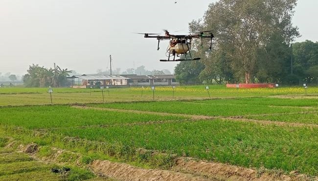 अब ड्रोन बनेगा अन्नदाता का साथिया