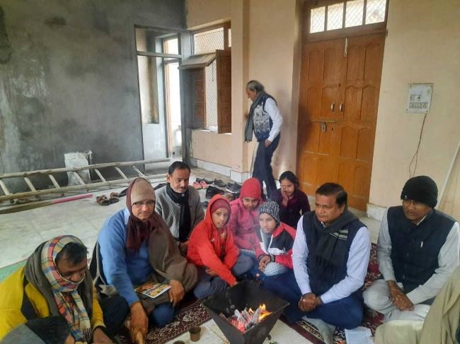 आर्य समाज मंदिर में गूंजा जय हिद बोस