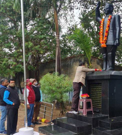 नालंदा में जोशीले नारे से नौजवानों को आंदोलित करने वाले सुभाष चंद्र बोस की मनी जयंती