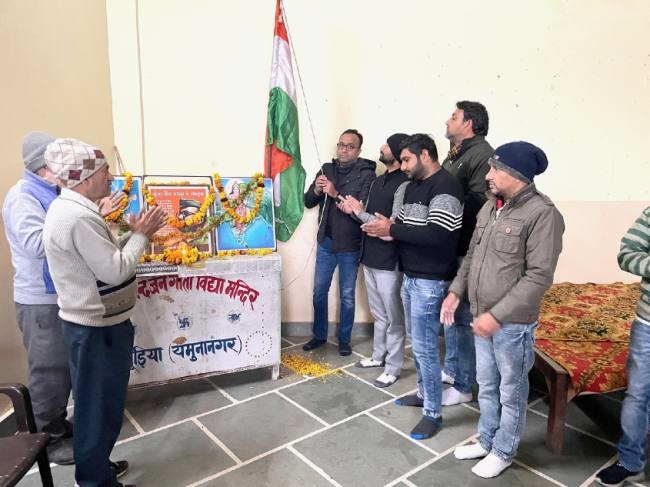 जयहिद बोस का नारा लगाकर याद किए गए नेताजी