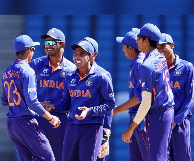 U19 World Cup 2022: भारत 326 रन की धमाकेदार जीत से क्वार्टर फाइनल में, 6 बल्लेबाजों को शून्य पर भेजा वापस