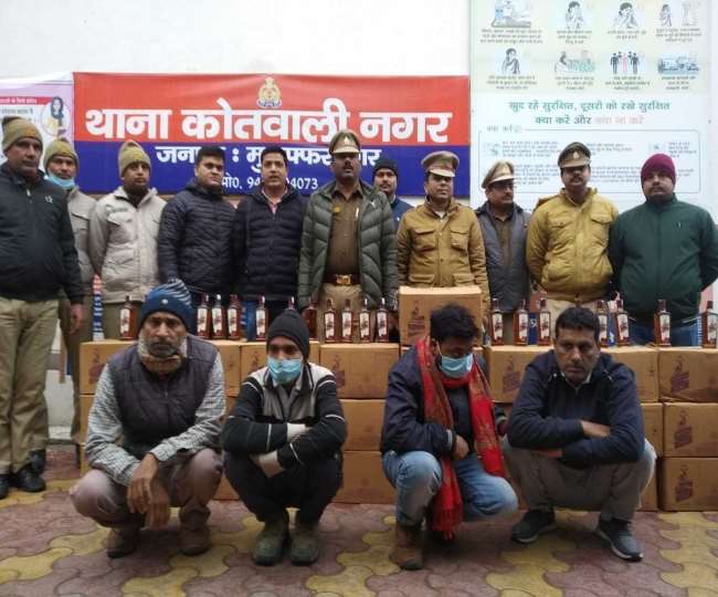 चुनाव के मद्देनजर चंडीगढ़ से मुजफ्फरनगर शराब तस्करी करना पड़ा महंगा, पुलिस ने की कार्रवाई