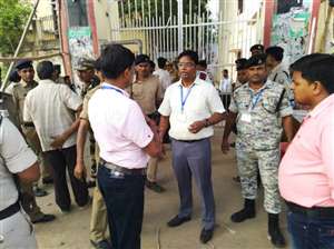 मतगणना जारी, पहले राउंड की गणना में एलजेपी के चंदन कुमार आगे